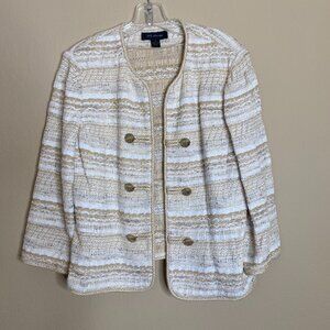 st john long sleeve blazer jacket